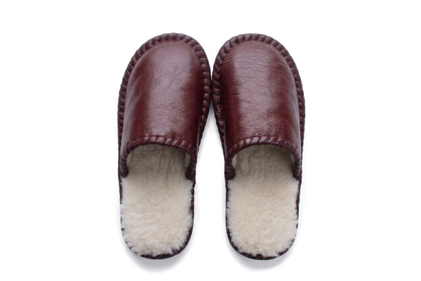 Burgundy - The Karla Home Shoes